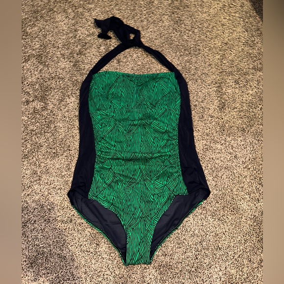 Boden Swim Boden Halter Top One Piece Swimsuit Poshmark
